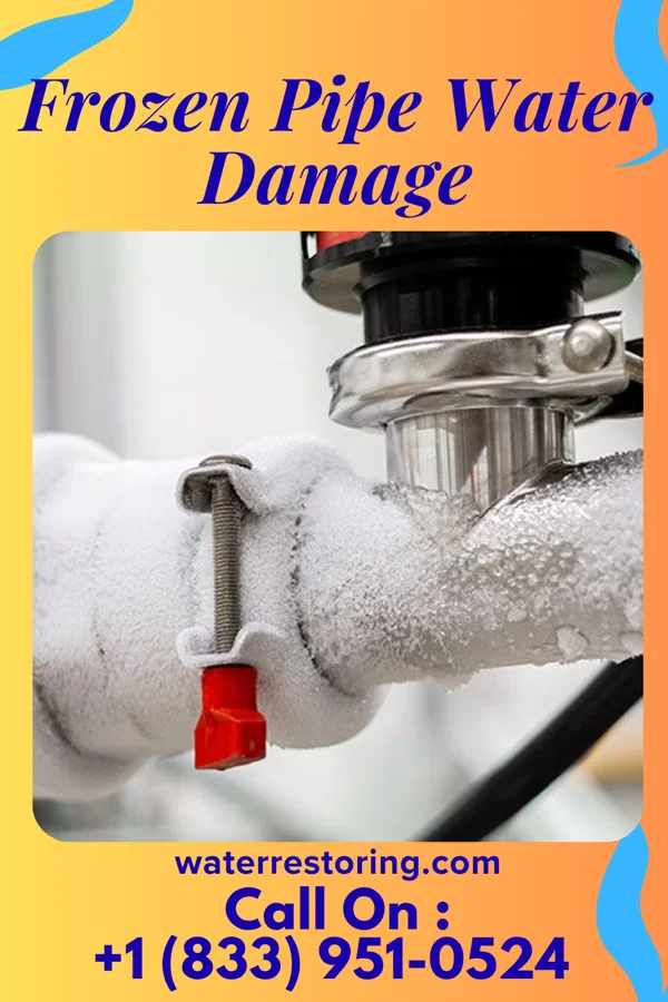Frozen Pipe Water Damage in Hollis, OK